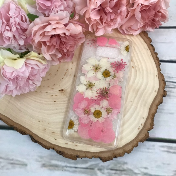 Beautiful Hand Pressed Flower Samsung Case - Picture 5 of 7